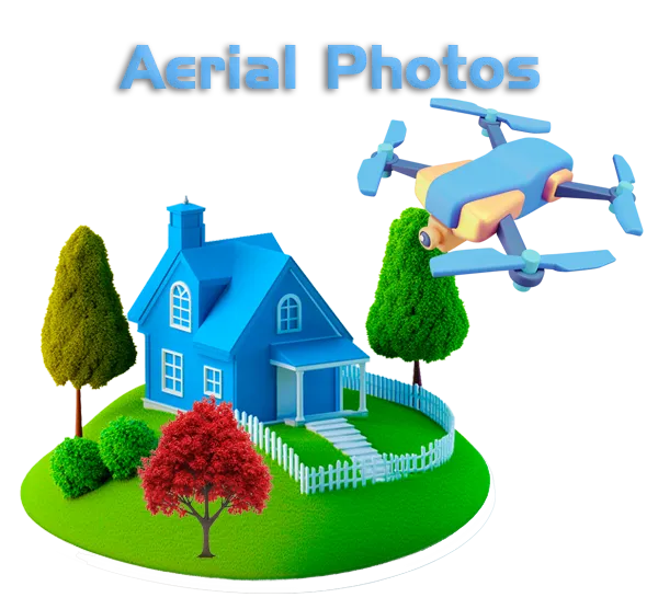 aerial drone photos and video